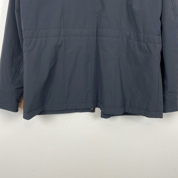 Orvis Thermore Insulated Womens L Jacket Drawstring Waist 5 Zip Pockets Zip Snap - Picture 8 of 13